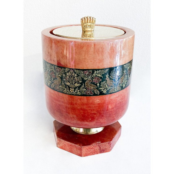 Image 1 of Cubo de hielo de mediados de siglo de Aldo Tura, Italia, década de 1960