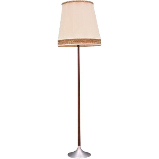 Wooden floor lamp, Danish design, 1960s, production: Denmark