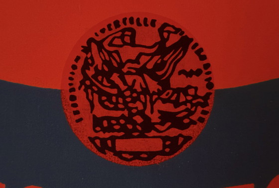 Image 1 of Andy Warhol: "Colored Campbell'S Soup Can, 1965 (Blue & Orange)."