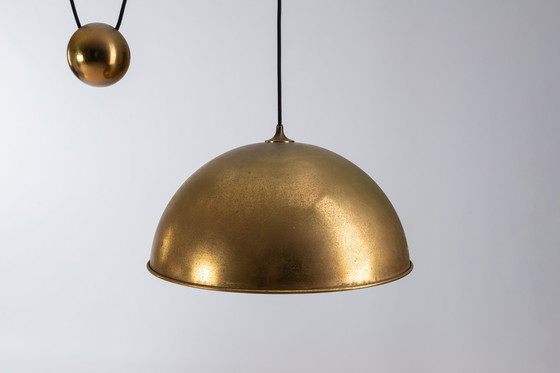 Image 1 of Counter Weight Brass Ceiling Light, by Florian Schulz