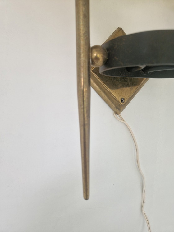 Image 1 of Mid-Century Wall Lamp In The Style Of Gio Ponti