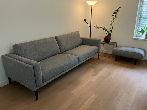 Leolux Bellied Sofa Incl. Pouf