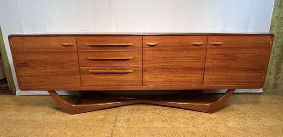Image 1 of Mid Century Retro Vintage Sideboards By Beithcraft 60'S Scandinavian Design Val Rossi