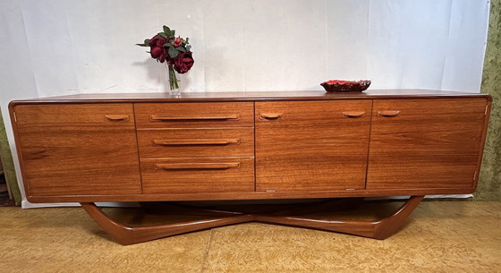 Image 1 of Mid Century Retro Vintage Sideboards By Beithcraft 60'S Scandinavian Design Val Rossi