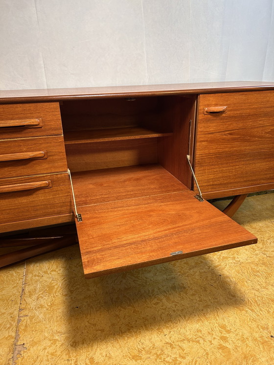 Image 1 of Mid Century Retro Vintage Sideboards By Beithcraft 60'S Scandinavian Design Val Rossi