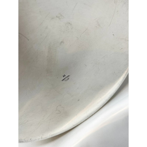 Image 1 of Cubitera de champán y hielo Art Déco de Christofle de mediados de siglo "Ondulaciones" de Luc Lanel, Francia, década d