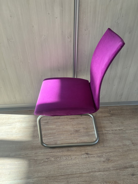 Image 1 of 6x Tonon Tubular Dining Chairs