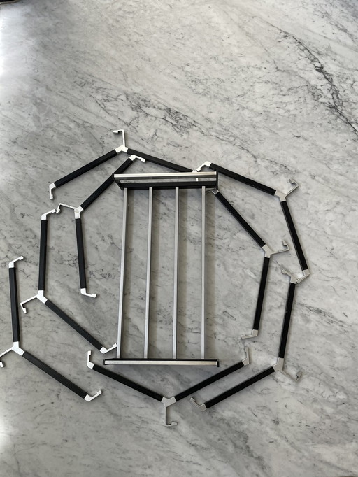 Vintage Coat Rack With Hangers