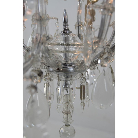 Image 1 of Vintage crystal chandelier of Maria Theresa, Austria 1900