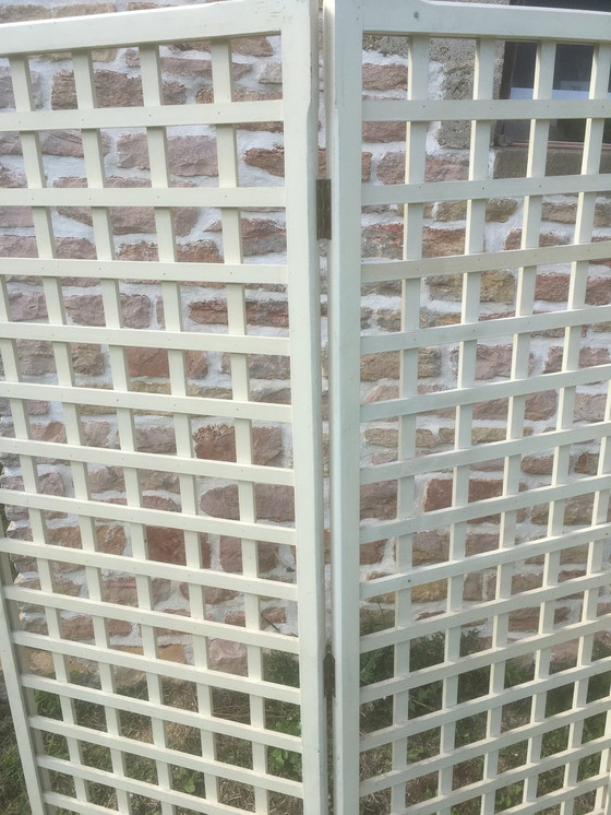 Image 1 of Vintage 3-panel folding screen