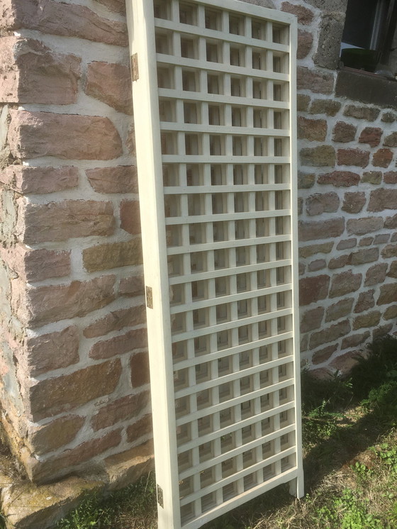 Image 1 of Vintage 3-panel folding screen