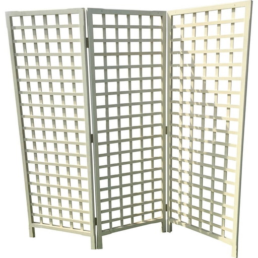 Vintage 3-panel folding screen