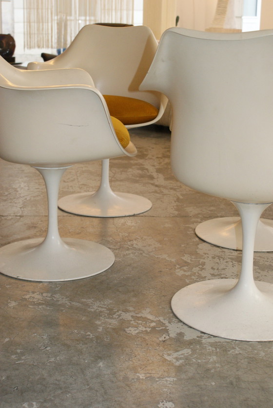 Image 1 of 4x Tulip Armchair Knoll