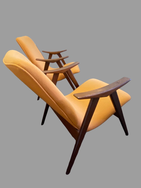 Image 1 of 2x Armchair Louis Van Teeffelen For Webe