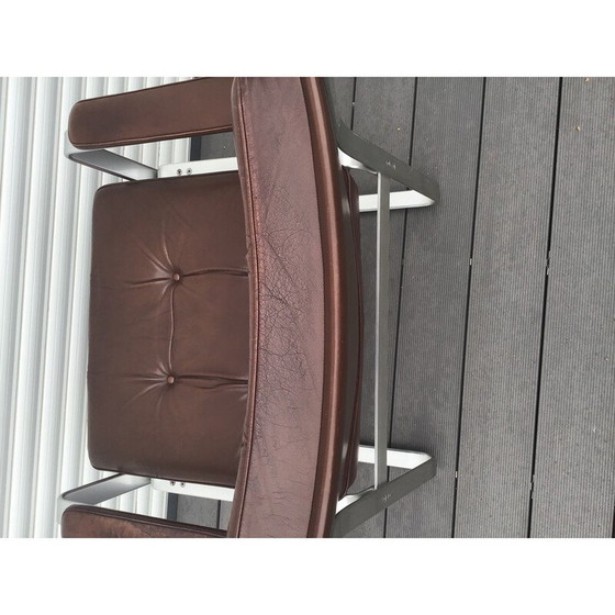 Image 1 of Mondo vintage leather armchair by Karl Erik Ekselius