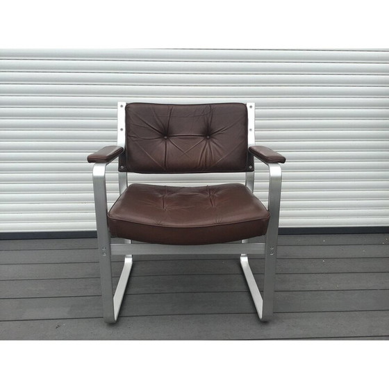 Image 1 of Mondo vintage leather armchair by Karl Erik Ekselius