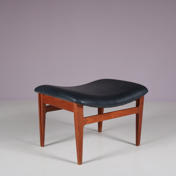 Image 1 of Finn Juhl Ottoman for France & Son, Denmark 1950