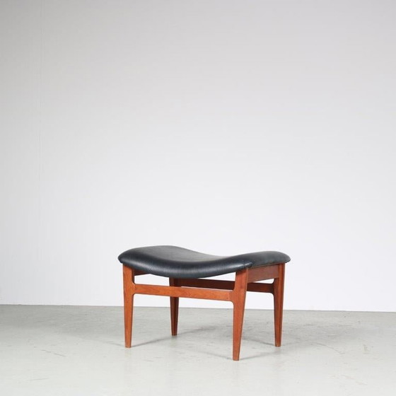 Image 1 of Finn Juhl Ottoman for France & Son, Denmark 1950