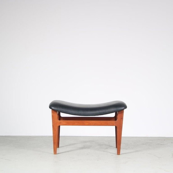 Image 1 of Finn Juhl Ottoman for France & Son, Denmark 1950