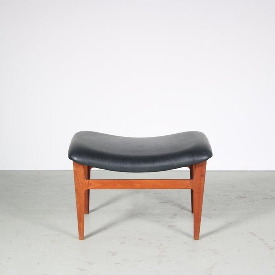 Image 1 of Finn Juhl Ottoman for France & Son, Denmark 1950