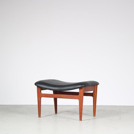 Image 1 of Finn Juhl Ottoman for France & Son, Denmark 1950