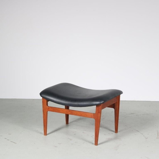 Image 1 of Finn Juhl Ottoman for France & Son, Denmark 1950