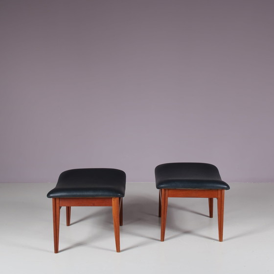 Image 1 of Finn Juhl Ottoman for France & Son, Denmark 1950