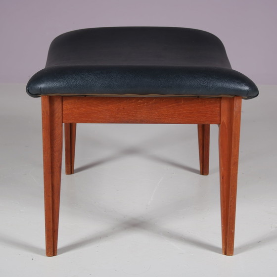 Image 1 of Finn Juhl Ottoman for France & Son, Denmark 1950