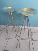 2x sgabelli contemporanei Jamaica Pepe Cortes di Knoll Amat Barcelona