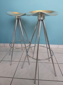2x sgabelli contemporanei Jamaica Pepe Cortes di Knoll Amat Barcelona
