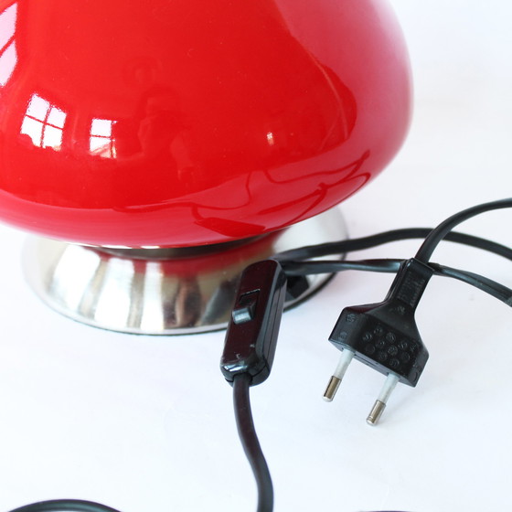 Image 1 of Lampe champignon rouge de l'ère spatiale