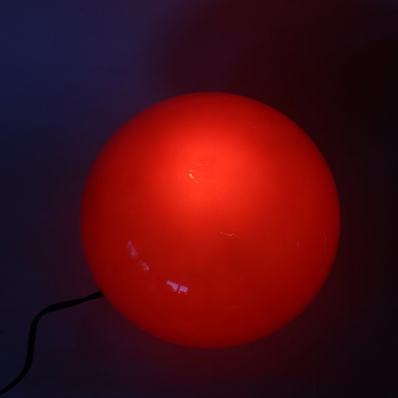 Image 1 of Space Age Red Mushroom Lamp