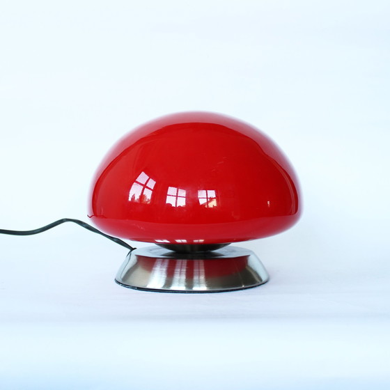 Image 1 of Space Age Red Mushroom Lamp