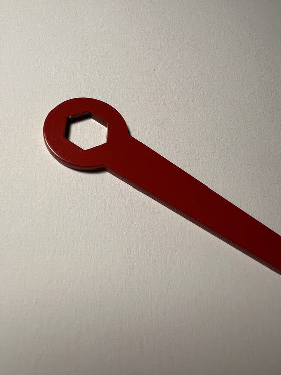Image 1 of Red Lacquered Nut Spanner Gispen 4050 | 5350 | 6350 Panama Rietveld