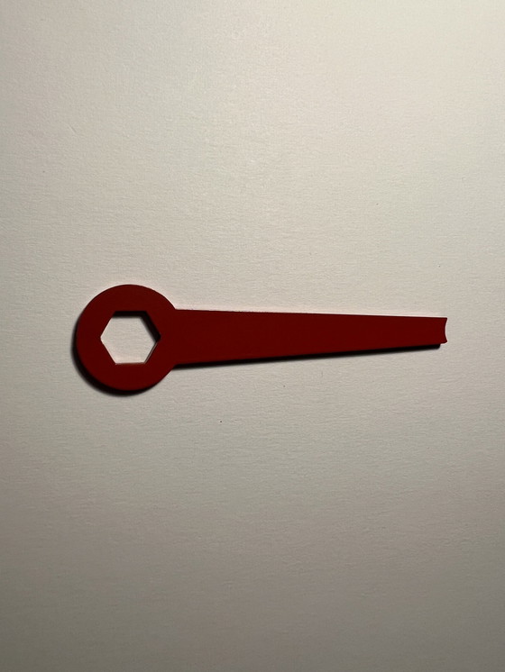 Image 1 of Red Lacquered Nut Spanner Gispen 4050 | 5350 | 6350 Panama Rietveld