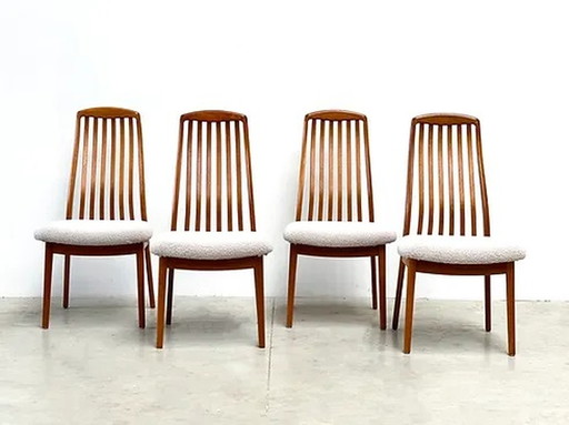 4 dining chairs by Preben Shou Denmark