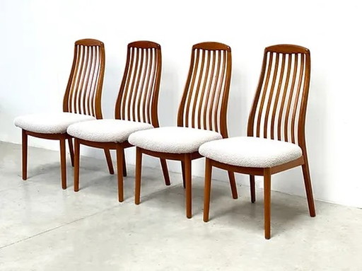 4 dining chairs by Preben Shou Denmark