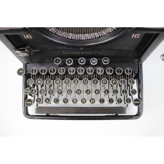 Image 1 of Vintage typewriter by Remington, Czechoslovakia 1935