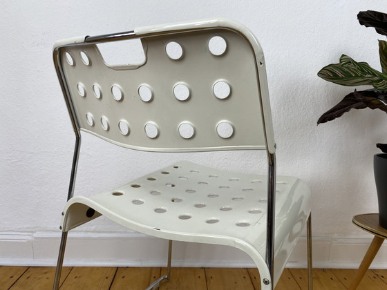 Image 1 of Omstak Chair by Rodney Kinsman for Bieffeplast made of perforated metal