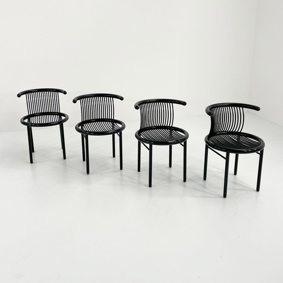 Image 1 of Set Of 4 Circo Chairs By Jutta And Herbert Ohl For Rosenthal Lübke, 1980S