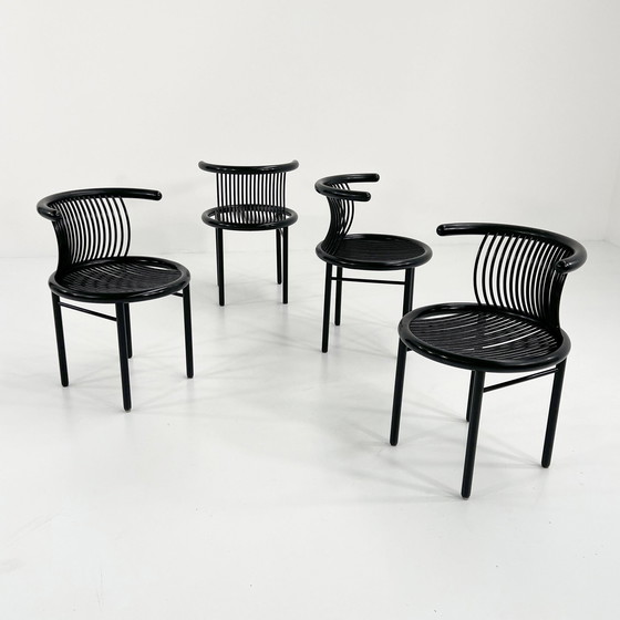 Image 1 of Set Of 4 Circo Chairs By Jutta And Herbert Ohl For Rosenthal Lübke, 1980S