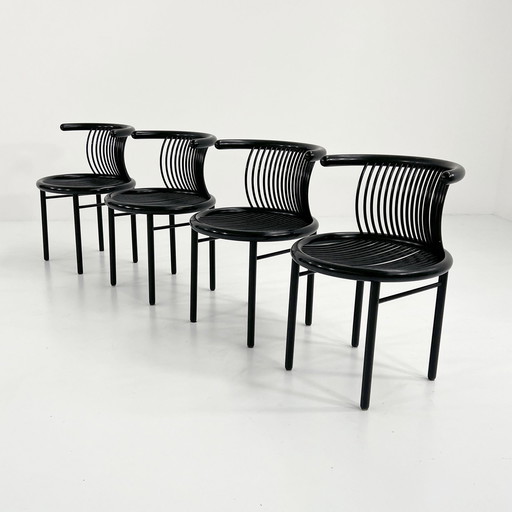 Set Of 4 Circo Chairs By Jutta And Herbert Ohl For Rosenthal Lübke, 1980S