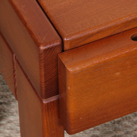 Image 1 of Elm Bedside Table For Maison Regain, 1980