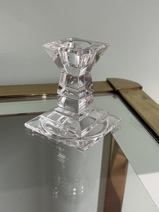 Chandelier en verre vintage