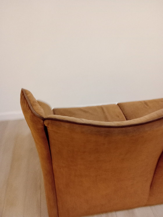 Image 1 of Divano vintage a 3 posti, composto da 2 poltrone singole. Kauffeld