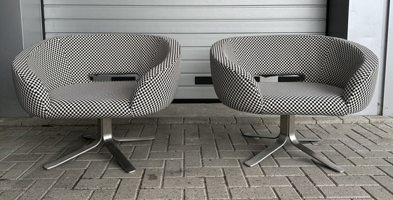 Image 1 of 2X Cappellini Rive Design Armchairs