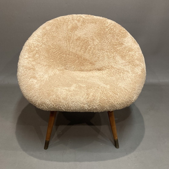 Image 1 of Scandinavian design" armchair 1950.