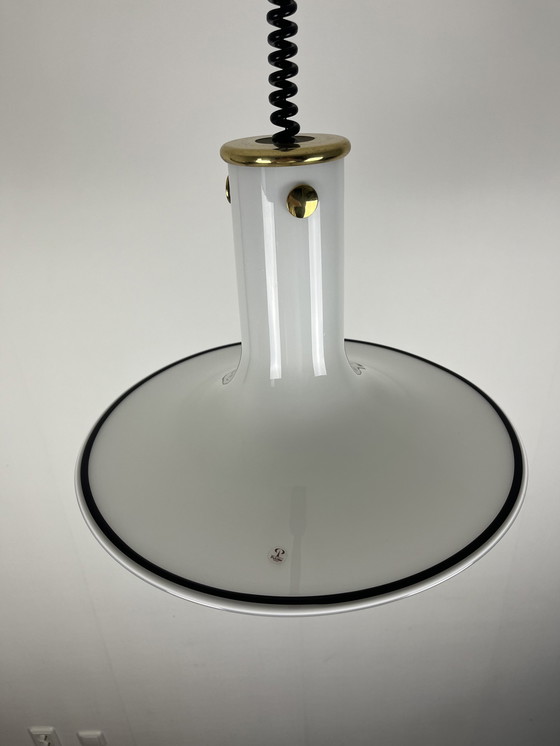 Image 1 of Lampe suspendue Peill und Putzler Verre Lait