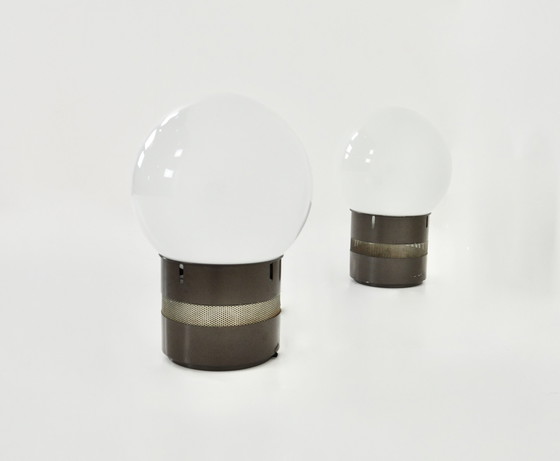 Image 1 of 2x Artemide Oracolo by Gae Aulenti table lamps