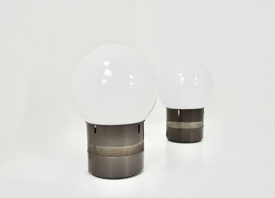 Image 1 of 2x Artemide Oracolo by Gae Aulenti table lamps